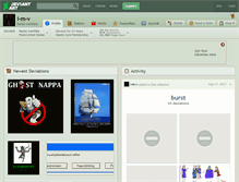 Tablet Screenshot of i-m-v.deviantart.com