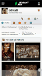Mobile Screenshot of ddntati.deviantart.com