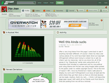 Tablet Screenshot of dias-jean.deviantart.com