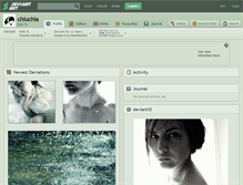 Tablet Screenshot of chiuchia.deviantart.com