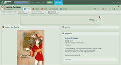 Desktop Screenshot of anime-fantasies.deviantart.com