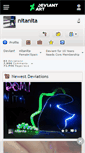 Mobile Screenshot of nitanita.deviantart.com
