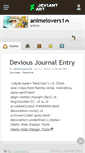 Mobile Screenshot of animelovers1.deviantart.com