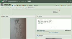 Desktop Screenshot of ichi-nya-san.deviantart.com