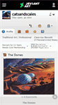Mobile Screenshot of catsandscales.deviantart.com