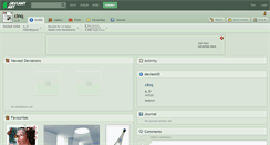 Desktop Screenshot of cinq.deviantart.com