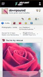 Mobile Screenshot of downpoured.deviantart.com