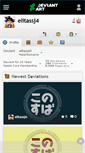 Mobile Screenshot of elitassj4.deviantart.com