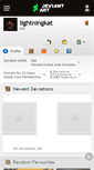 Mobile Screenshot of lightningkat.deviantart.com