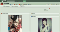 Desktop Screenshot of luciouslara.deviantart.com