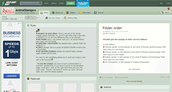Desktop Screenshot of animestamps.deviantart.com
