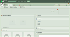 Desktop Screenshot of kivlov.deviantart.com