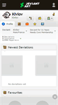 Mobile Screenshot of kivlov.deviantart.com