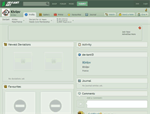 Tablet Screenshot of kivlov.deviantart.com