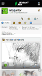 Mobile Screenshot of lallyjunior.deviantart.com