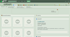 Desktop Screenshot of luciddream01.deviantart.com