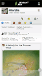 Mobile Screenshot of milarcha.deviantart.com