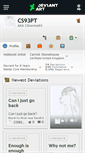Mobile Screenshot of cs93pt.deviantart.com