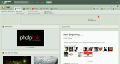 Desktop Screenshot of iyal.deviantart.com