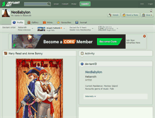 Tablet Screenshot of neobabylon.deviantart.com