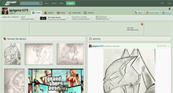 Desktop Screenshot of igotgame1075.deviantart.com