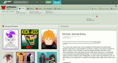 Desktop Screenshot of anifashion.deviantart.com