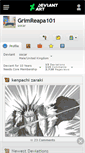 Mobile Screenshot of grimreapa101.deviantart.com