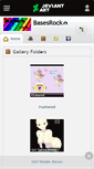 Mobile Screenshot of basesrock.deviantart.com