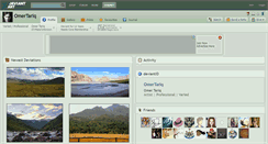 Desktop Screenshot of omertariq.deviantart.com