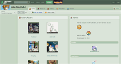 Desktop Screenshot of loke-fan-club.deviantart.com