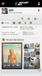 Mobile Screenshot of iolii.deviantart.com