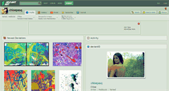 Desktop Screenshot of chloepasq.deviantart.com