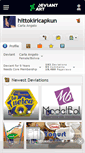 Mobile Screenshot of hittokiricapkun.deviantart.com