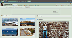 Desktop Screenshot of mbroadway26.deviantart.com