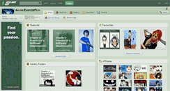 Desktop Screenshot of ao-no-exorcistfc.deviantart.com