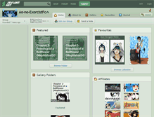 Tablet Screenshot of ao-no-exorcistfc.deviantart.com