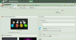 Desktop Screenshot of inthedetail.deviantart.com
