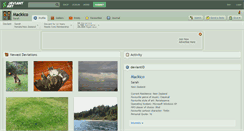 Desktop Screenshot of mackico.deviantart.com