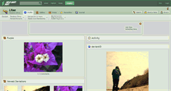 Desktop Screenshot of litae.deviantart.com
