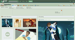 Desktop Screenshot of oyanohime.deviantart.com