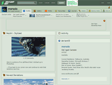 Tablet Screenshot of morsolo.deviantart.com