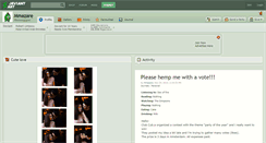Desktop Screenshot of mmazare.deviantart.com