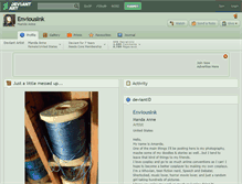 Tablet Screenshot of enviousink.deviantart.com