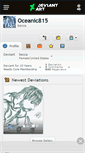 Mobile Screenshot of oceanic815.deviantart.com