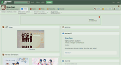 Desktop Screenshot of iina-chan.deviantart.com