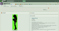 Desktop Screenshot of daggerprincess.deviantart.com