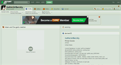 Desktop Screenshot of gothicgirlberckly.deviantart.com