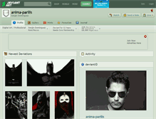 Tablet Screenshot of anima-parilis.deviantart.com