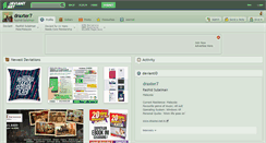 Desktop Screenshot of draxter7.deviantart.com