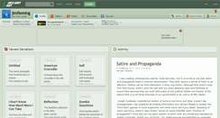 Desktop Screenshot of jimfleming.deviantart.com